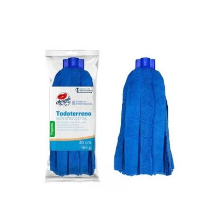 FREGONA tiras microfibra eco AZUL