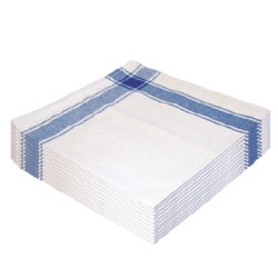 PAÑO VAJILLA  100% ALGODON 55x55 12ud