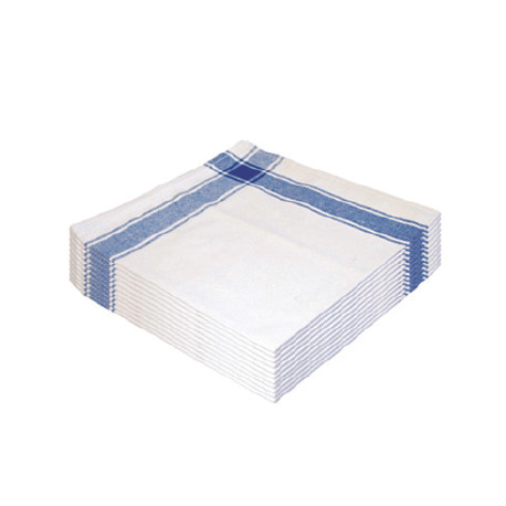 PAÑO VAJILLA  100% ALGODON 55x55 12ud