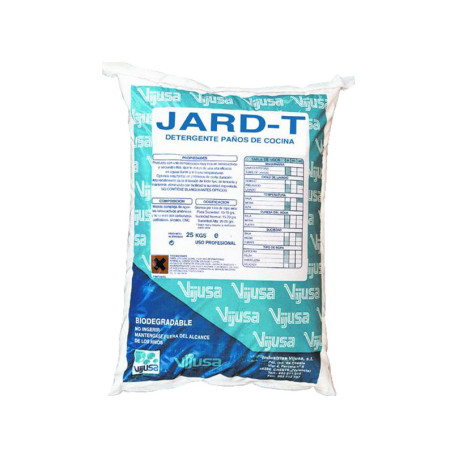 JARD-T 25 K. deterg.desengrasante paños cocina