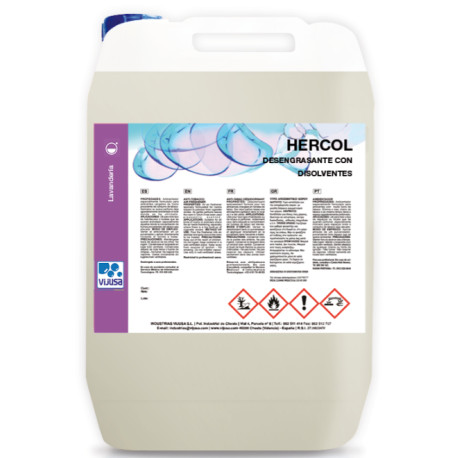 HERCOL 10 L. deseng.liquido concentrado lavadora