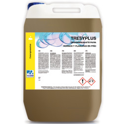 TRESYPLUS 5 L. desengrasante en frio hornos